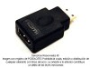 Adaptador HDMI hembra  a mini HDMI macho